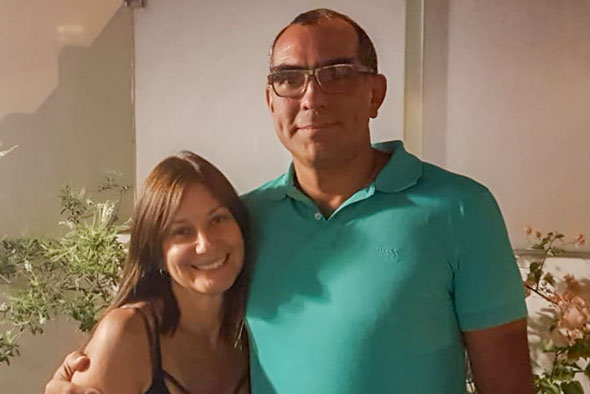 Beatriz Schippner y José Carlos Ramírez