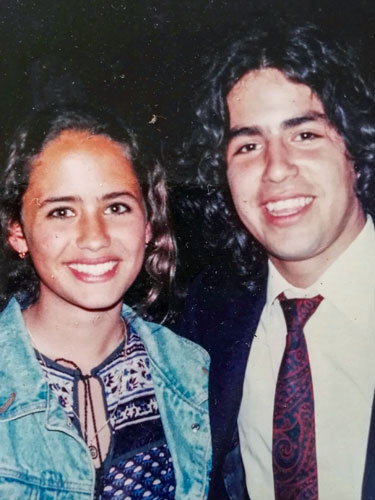 Giuliana Camminati y Pedro Díaz
