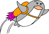 Pin Backpulver-Raketen