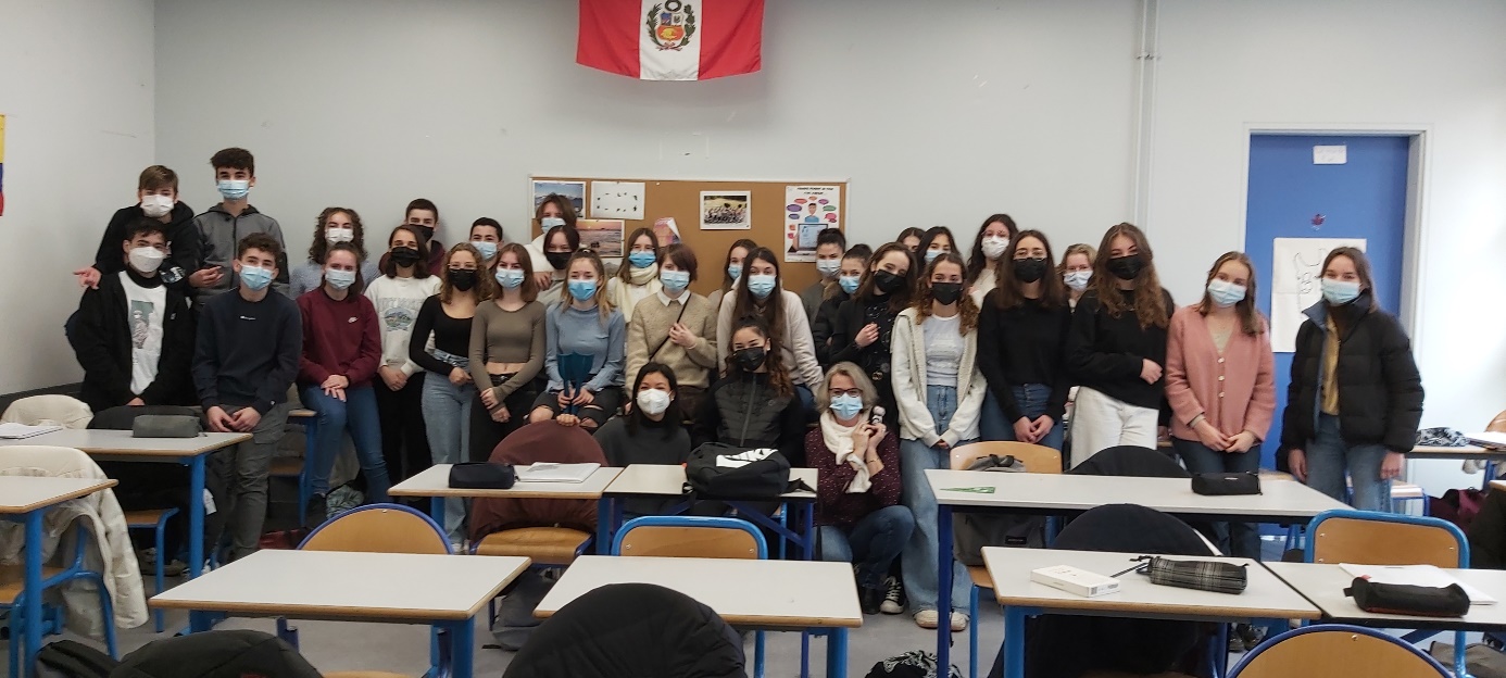 Primera promoción “Échange virtuel ISC – AvH” París 2021-2022