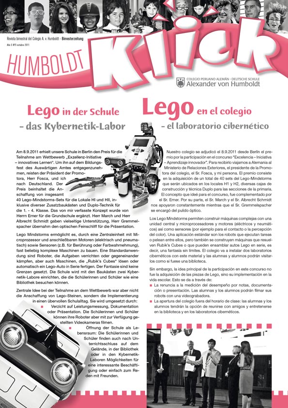 Klick Jahr 5 Nr.3 Oktober 2011
