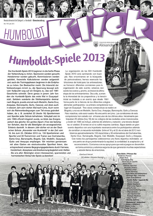 Klick Jahr 7 Nr.2 Juli 2013