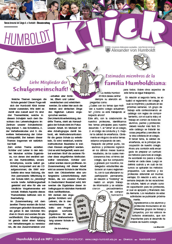 Klick Jahr 2 Nr.3 Oktober 2008