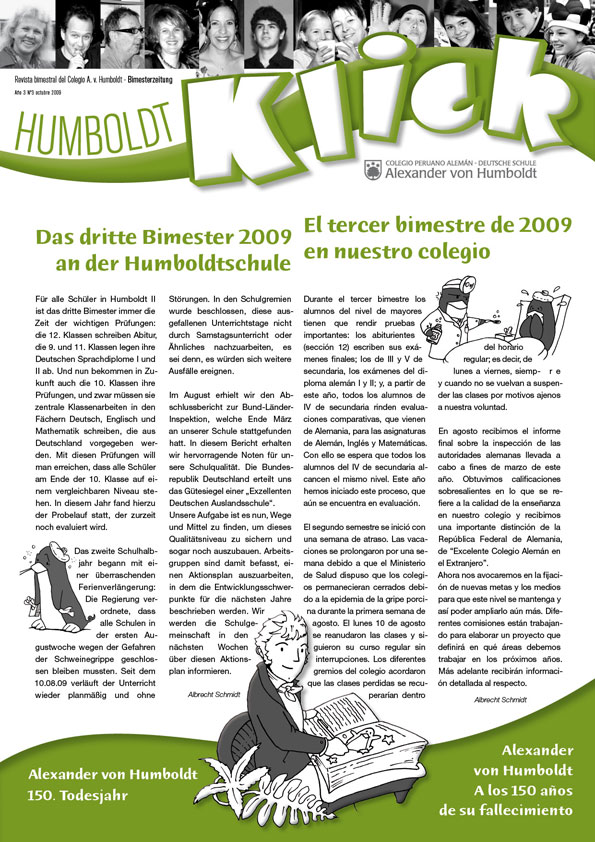 Klick Jahr 3 Nr.3 Oktober 2009