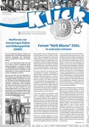 Klick Jahr 10 Nr.1 Mai 2016