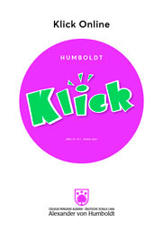 Klick Jahr 15 Nr.1 Juni 2021