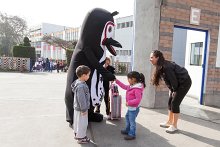 Paseo por el colegio