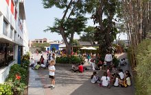 Paseo por el colegio