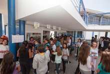 Paseo por el colegio