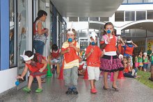Paseo por el colegio