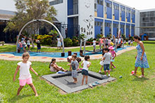 Paseo por el colegio