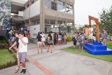 Paseo por el colegio